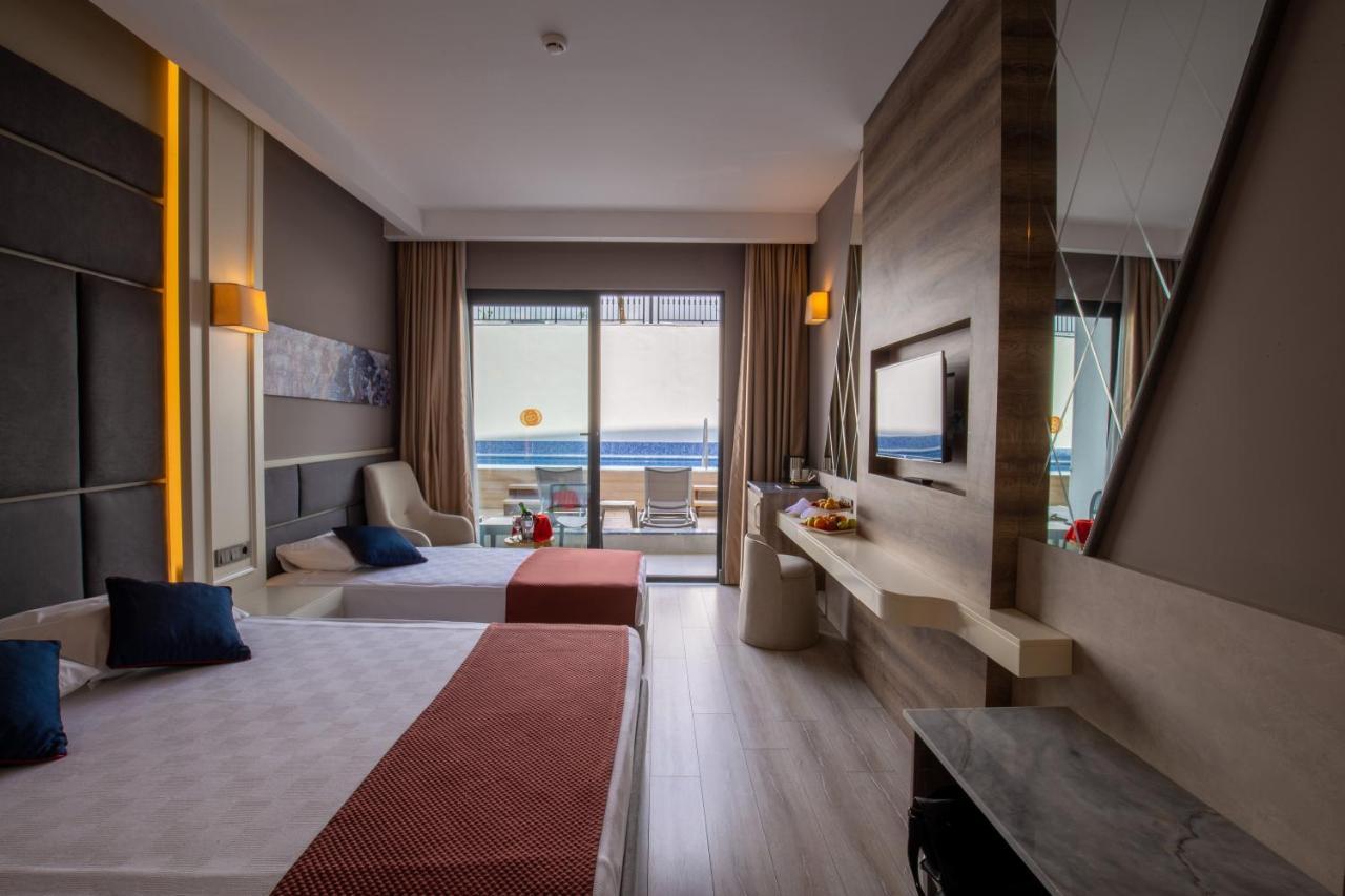 Hane Sun Elite Hotel Side Ngoại thất bức ảnh